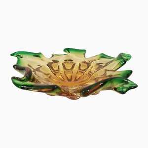 Cuenco de cristal de Murano, años 50