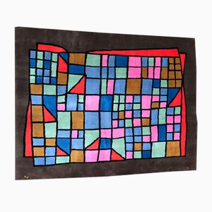 Tappeto vintage di Paul Klee per Nazmiyal, anni '70