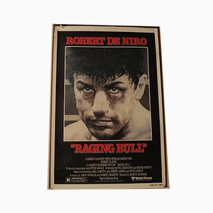 Litografía de la película Raging Bull, años 80