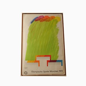 Richard Smith, Colors on Podium Olimpiadi di Monaco, Litografia, 1972