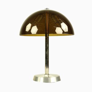 Lampe de Bureau Modèle No. 858 Vintage en Acrylique et Aluminium de SIS