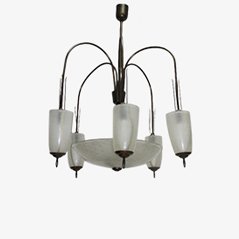 Murano Glass Chandelier, 1950s