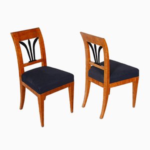 Tschechische Biedermeier Stühle aus Kirschholz, 1820er
