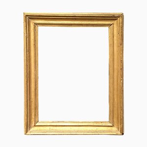 Antique Italian Giltwood Frame by Salvator Rosa, 1770s