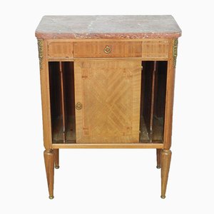 French Louis XVI Style Marquetry Nightstand, 1920s