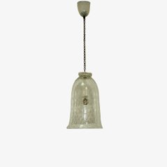 Lámpara colgante de cristal de Murano de Barovier, años 50