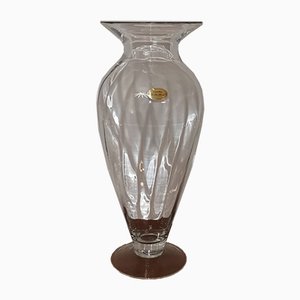 French Crystal Vase, 1990s