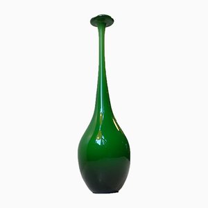 Murano Glas Vase mit Langem Hals von Murano, 1960er