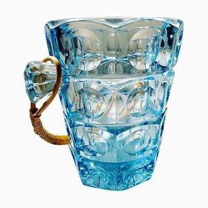 Secchiello per il ghiaccio Sklo Union di Rudolf Jurnikl per Rosice Glassworks, anni '60