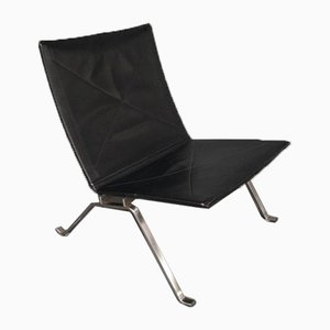 Leather PK22 Lounge Chair by Poul Kjærholm for Fritz Hansen, 2008