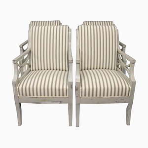 Set of Gustavian Armchairs, 1810s