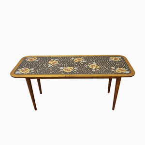 Mid-Century German Mosaic Coffee Table by Berthold Müller