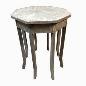 Octagonal Side Table, 1950s