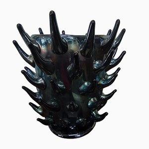 Graue Vase von Sergio Costantini