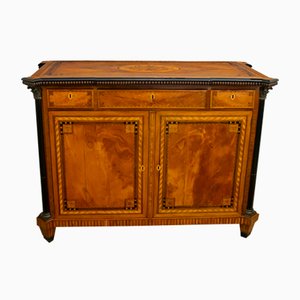 Antique French Napoleon III Floral Motif Sideboard