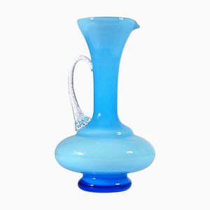 Italian Glass Vase from Empoli, 1960s