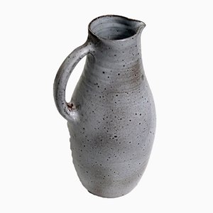 Glazed Ceramic Pitcher by Jeanne and Norbert Pierlot, 1960s