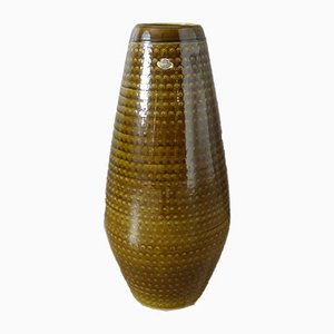 Green Ceramic Vase from Bay Keramik, 1950s
