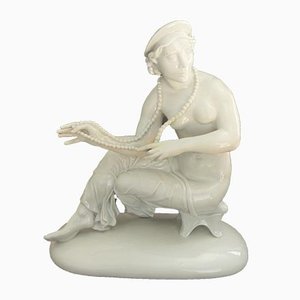 Seated Figure Sculpture by Mauritius Pfeiffer for Schwarzburger Werkstätten, 1920s