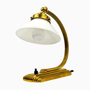 Lampada da tavolo Art Nouveau antica