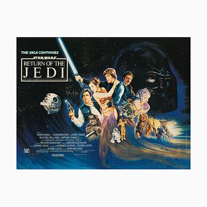 Star Wars: Return of the Jedi Poster von Josh Kirby, 1983