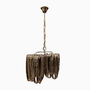 Vintage Ceiling Lamp by Toso for Fratelli Toso