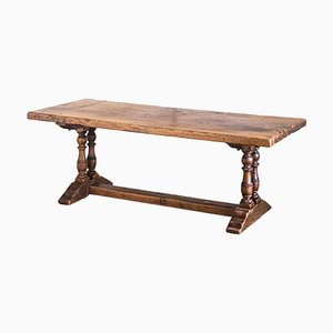 Table d'Appoint Antique en Chêne, France, 1910s