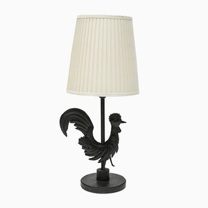 Wrought Iron Table Lamp, 1940s