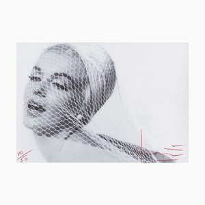 Marilyn in the Wedding Veil Print by Bert Stern, 2012