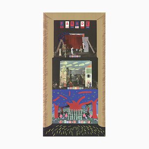 Poster dell'opera Parade-Metropolitan di David Hockney, 1982