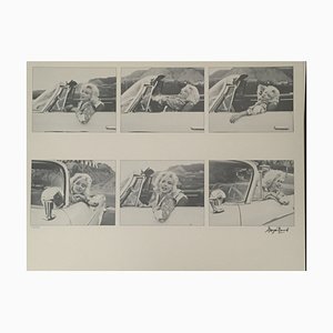 Auto Mount Fotolithografie von George Barris, 1987