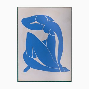 Nu Bleu II Pochoir Reprint by Henri Matisse, 1952