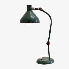 French Art Deco Metal Desk Lamp from Jumo