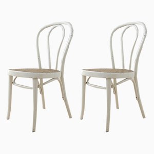 Bentwood & Cane Dining Chairs from Stol Kamnik, 1970s, Set of 2