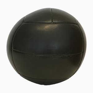 Vintage Leather 4kg Medicine Ball, 1930s
