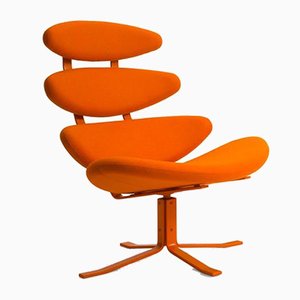 Corona Spectrum Lounge Chair by Poul M Volther for Erik Jørgensen Møbelfabrik