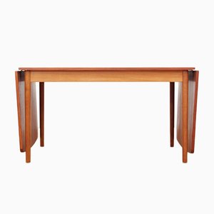 Mid-Century Scandinavian Dining Table with Drop Leaves, 1960s