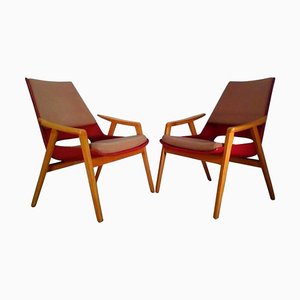 Set of Mid-Century Lounge Chairs by Miroslav Navratil, 1960s