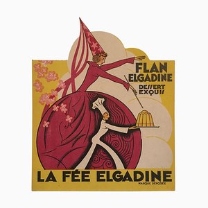 Affiche Publicitaire Art Déco, France, 1930s