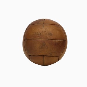 Vintage Leather 1kg Medicine Ball