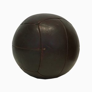 Balón medicinal vintage de cuero de 3 kg