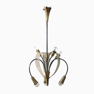 French Ceiling Lamp by Pierre Guariche for Disderot, 1950s