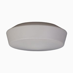 Lampada da soffitto 30cm in vetro smerigliato di Rudolf Zimmermann Bamberg (RZB), anni '70