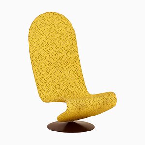 Yellow 123 Stuhl von Verner Panton für Fritz Hansen, 1970er