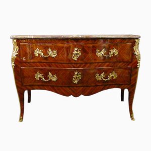 Antique Louis XV Violet Wooden Chest of Drawers