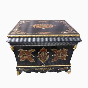 Antikes Napoleon III Palisander Likör-Set