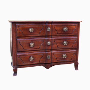 Antique Louis XV Walnut Chest of Drawers, 1700s