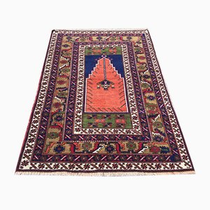 Vintage Turkish vegetable dye Prayer Rug 175x115cm