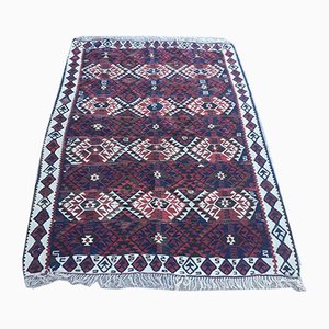 Antique Turkish Wool Shabby Kilim Rug 182x130cm