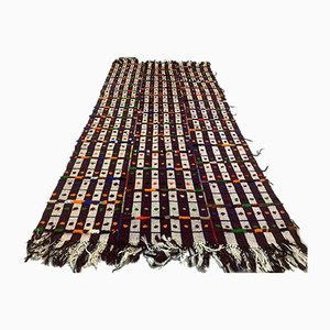 Tappeto Kilim grande vintage in lana, 320x146 cm, Turchia